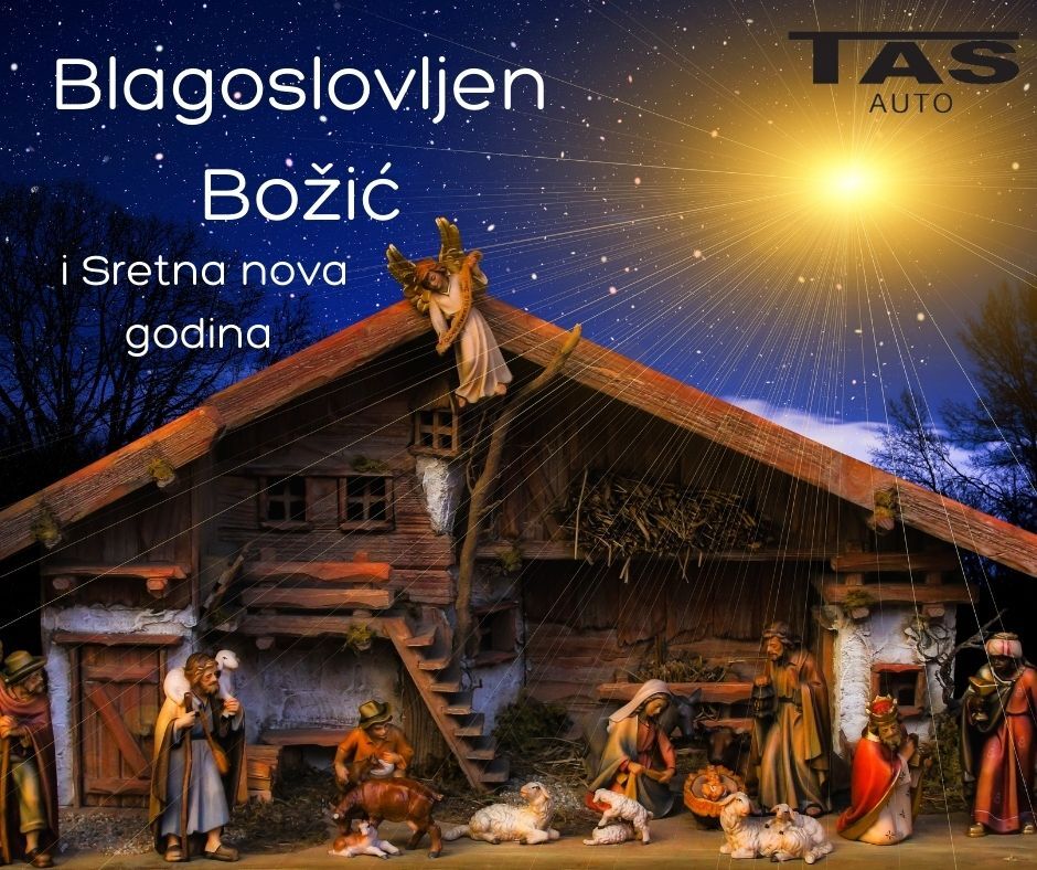 Blagoslovljen Božić i Sretna nova 2024 godina
